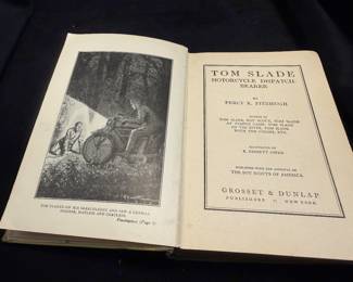 “Tom  Slade Motor Cycle Dispatch Bearer” by Percy K. Fitzhugh Book