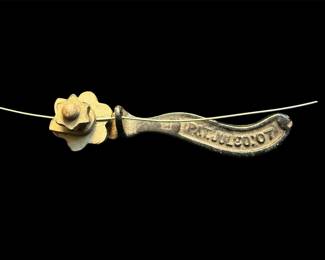 Vintage Hjorth Lathe & Tool Company Boston Spring Winder Pat. July 30:07 in BOX