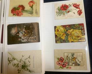 242 Antique/Vintage Post Cards: Christmas,Easter, Valentines, Birthday, & Many More