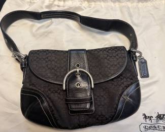 Coach Soho Signature Hobo Handbag