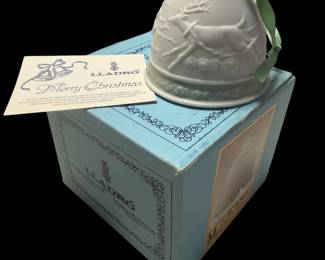 Lladro Porcelain Christmas  Bell