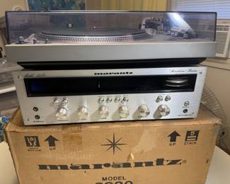 Marantz Receiver & Technics Turntable for Parts/Repair