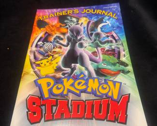 Vintage Collectible Pokémon Stadium magazine