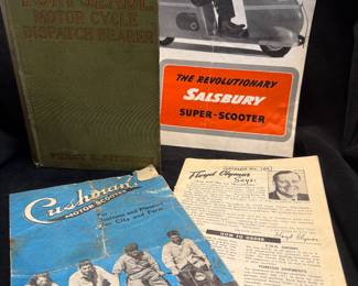 Tom Slade Hardback, & Ephemera:Cushman,Floyd Clymer, Salsbury
