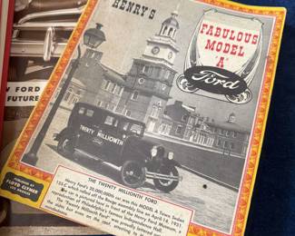 1904 Handbook Of Gasoline Autos”, Henry’s Fabulous Ford Model A & 1949 Ford Ad