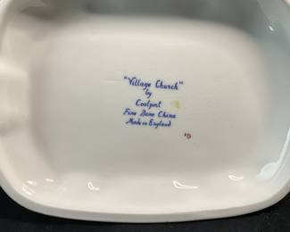 Coalport Bone China "The Village Church" Made in England.