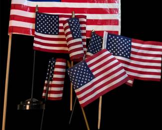 Flags, Curtains, & Flag History Poster & More