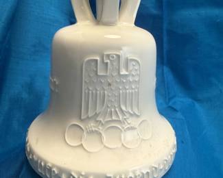 KPM 1936 German Olympics Commemorative Porcelain Bell