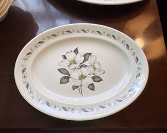 Pattern of the China Set, Steubenville Monticello Cornelia (1940s)