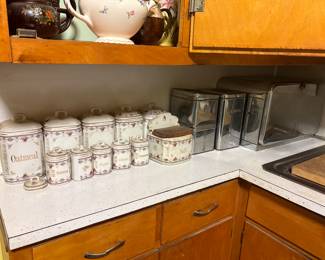 Canister Sets and Breadbox