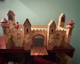 Vintage Toy Castle