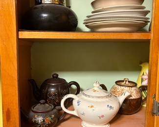 Various Tea Pots