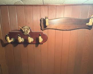 A Hunter’s Choice, Original Deer Coat / Hat Racks