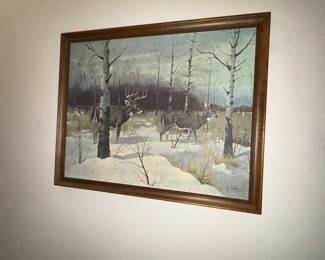 Frightened Whitetail Les Kouba