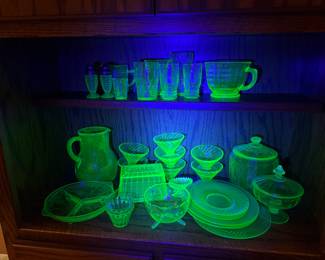 Uranium glass
