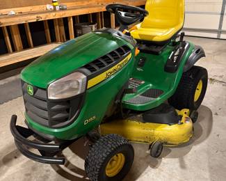 John Deere D155, works great, mowed the lawn today! Available for presale.