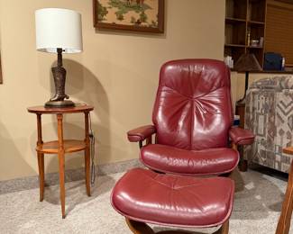 Ekornes Stressless Chair and Ottoman