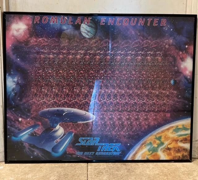Star Trek Romulan Encounter Magic Eye 1993 Stereogram