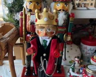 Wooden nutcrackers