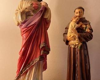 Statue of Jesus Christ and Saint Anthony of Padua