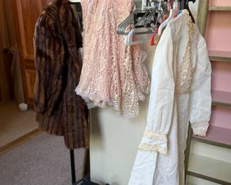 Furs, vintage clothes