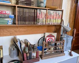 Books, Metal baby shoes