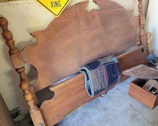 With matching bed frame