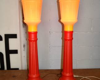 Blow Mold Street Lamps