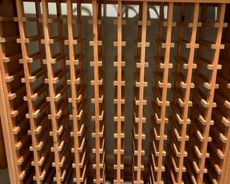 132 bottle wine storage rack