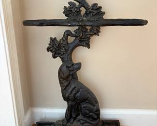 Cast iron umbrella stand