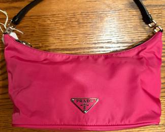 Pink Prada purse
