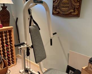 Home gym equipment and weights