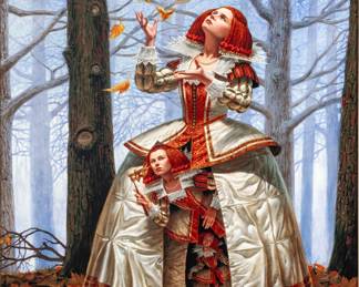 Lot 1045
Michael Cheval (American, B. 1966) Dye Sublimation on Aluminum, 2016, 'Enigma II', H 30" W 22.5" Frame Size: H 40.5" W 33.25"
