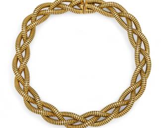 Lot 13
ECD Italy 14K Yellow Gold Spiral Chain Necklace L 17.5" 112 g 1 PC