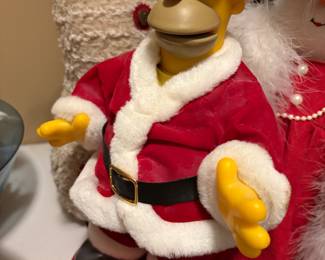 The Simpson's Christmas decorations