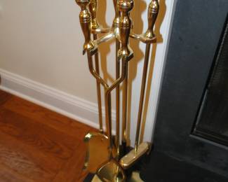 Brass Fireplace Tools