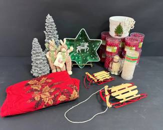 Vintage Christmas Dcor Collection with La Gioconda  Kronester Bavaria Pieces