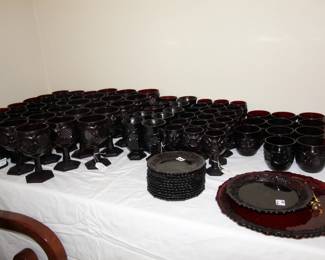 Avon Cape Cod Ruby Red Glass