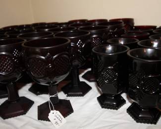 Avon Cape Cod Ruby Red Glass