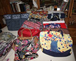 Several Vera Bradley Purses/Totes
