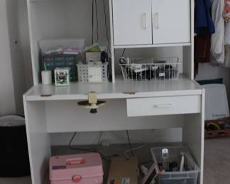 Desk and Electronics and Office Items