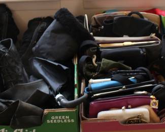 Boots, Shoes, Purses