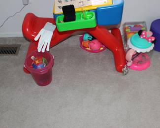 Childs Desk, Toys