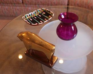 Golden Bull, MDM Dish Vase