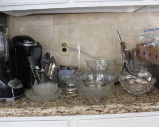 Keurig, Blender, Knives, Berry Set, Glass Bowls