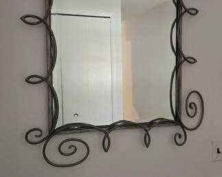 Metal Framed Mirror