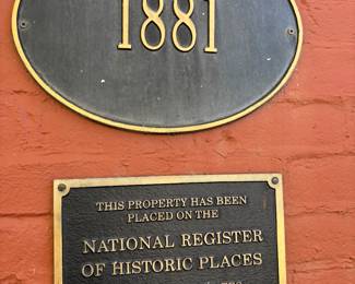 Historic Home Plaque