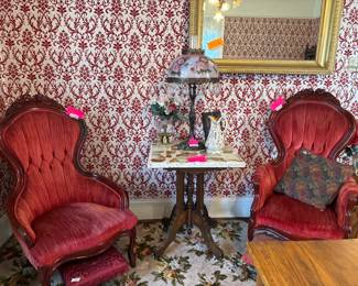 Eastlake table with table top modifications