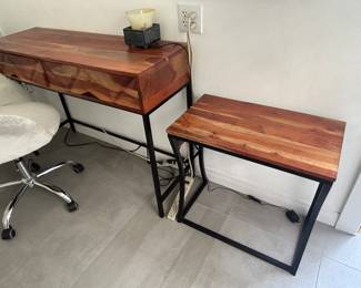 Desk and End Table