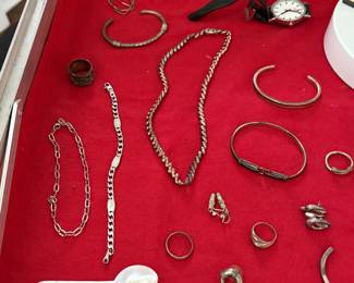 Sterling & Mexican Silver Jewelry 